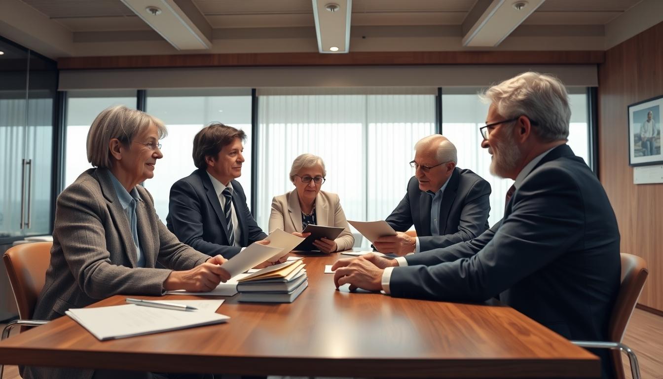 Support through the process